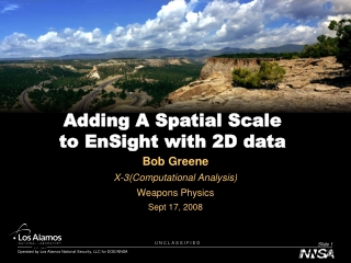 Bob Greene X-3(Computational Analysis) Weapons Physics Sept 17, 2008