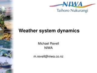 Weather system dynamics