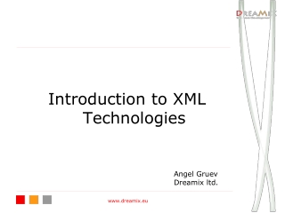 Introduction to XML Technologies
