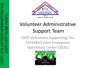 Volunteer Administrative  Support Team