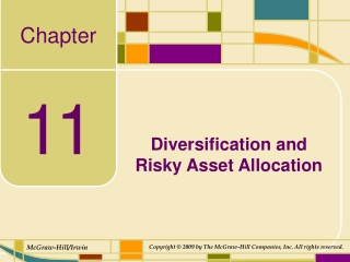 Diversification and  Risky Asset Allocation