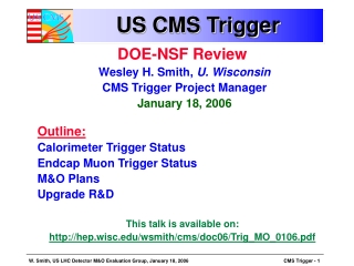 US CMS Trigger