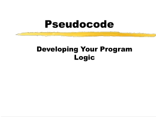 Pseudocode