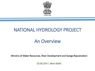 NATIONAL HYDROLOGY PROJECT  An Overview