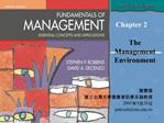 The Management Environment