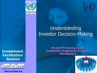 IFS and TfT training course:  Investment Targeting for Economic Development