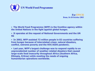 UN World Food Programme