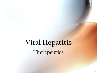 Viral Hepatitis