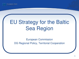 EU Strategy for the Baltic Sea Region