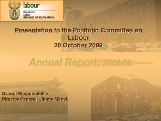 Annual Report:  2008/09