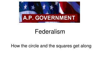 Federalism