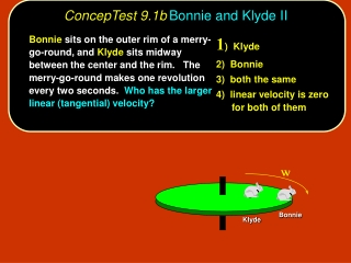 ConcepTest 9.1b	 Bonnie and Klyde II