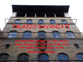 PALAZZO DAVANZATI