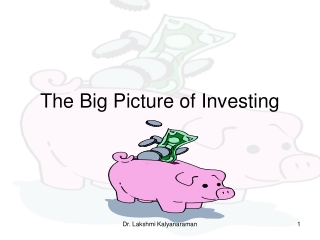 The Big Picture of Investing