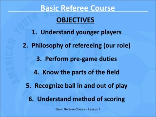 Basic Referee Course