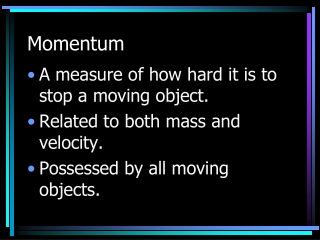 Momentum