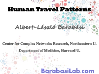 Human Travel Patterns