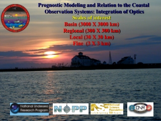 Prognostic Modeling and Relation to the Coastal  Observation Systems: Integration of Optics