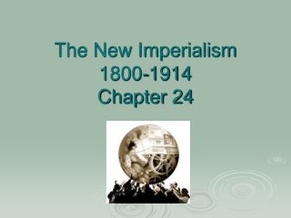 The New Imperialism 1800-1914 Chapter 24