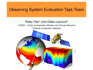 Observing System Evaluation Task Team