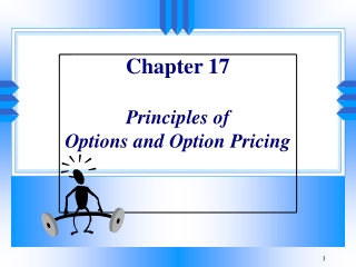 Chapter 17 Principles of  Options and Option Pricing