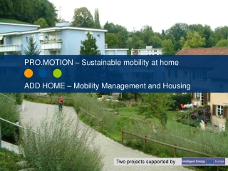 Redesigning transportation in residential areas