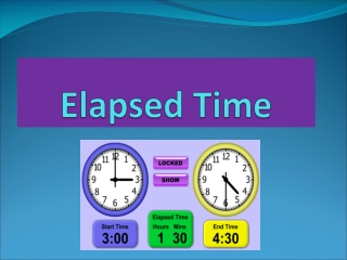 Elapsed Time