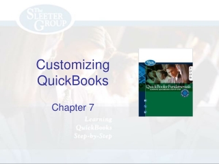 Customizing QuickBooks