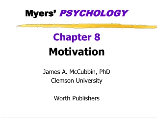 Myers’  PSYCHOLOGY