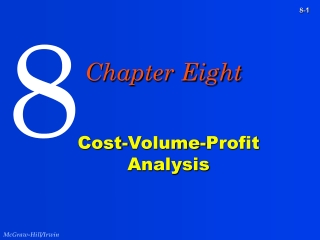 Cost-Volume-Profit Analysis