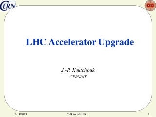 LHC Accelerator Upgrade