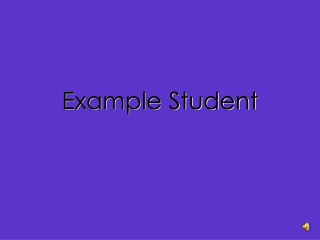 Example Student