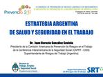 ESTRATEGIA ARGENTINA DE SALUD Y SEGURIDAD EN EL TRABAJO