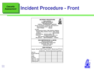 Incident Procedure - Front