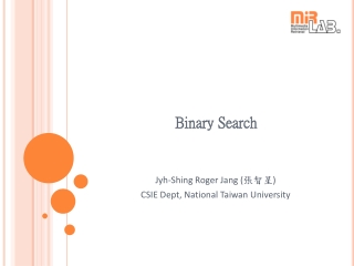 Binary Search