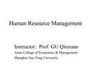 Human Resource Management