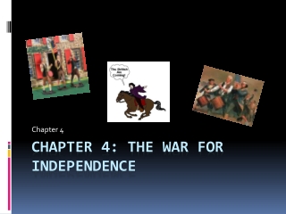 Chapter 4: The WAR FOR independence
