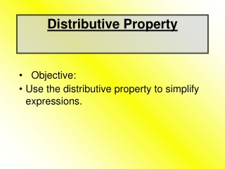 distributive redistributive