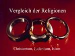 Vergleich der Religionen