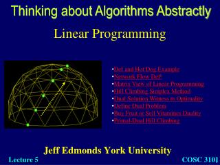 Linear Programming