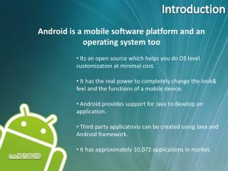Android Application Development India