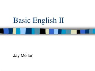 Basic English II