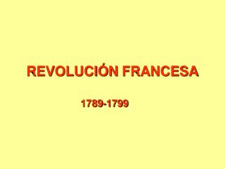 REVOLUCIÓN FRANCESA