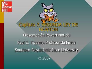 Capítulo 7. SEGUNDA LEY DE NEWTON