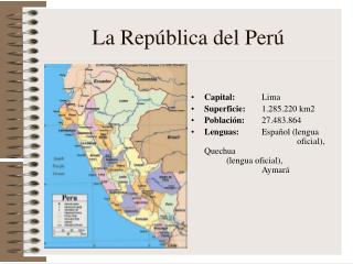 La República del Perú