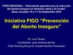 Iniciativa FIGO Prevenci n del Aborto Inseguro