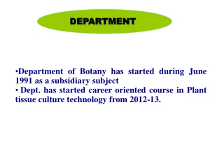 DEPARTMENT