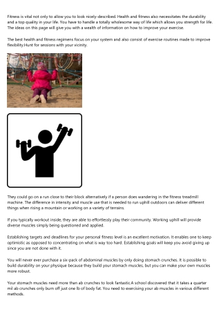 Reside Much better By Using These Efficient Physical fitness Tips