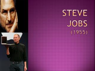 Steve jobs (1955)