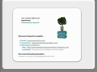 Une création offerte par Expremium. Présentations expertes